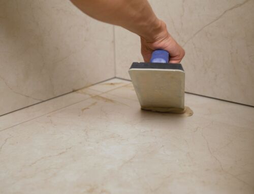 Why we use Epoxy Grout on Shower Floors